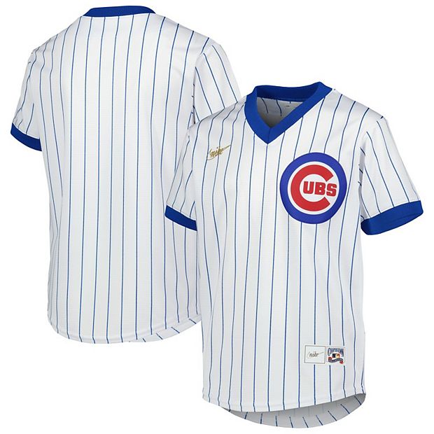 Mens Chicago Cubs Nike White Home Cooperstown Collection Team