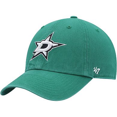 Men's '47 Kelly Green Dallas Stars Clean Up Adjustable Hat