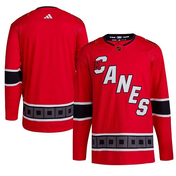 Men's adidas Red Carolina Hurricanes Reverse Retro 2.0 Authentic Blank  Jersey