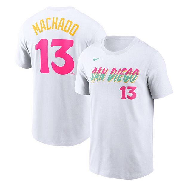 Youth Nike Manny Machado White San Diego Padres 2022 City Connect