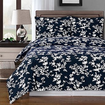 Lucy 100% Cotton 3 pc Duvet Cover Set