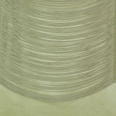Kate Aurora Satin Chic Complete Attached Window Curtain, Tiebacks and Valance Set