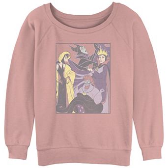 Disney's Villains Juniors' Slouchy Terry Sweatshirt