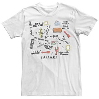 Juniors' Friends Quotes TV Show Logo Boyfriend Graphic Tee