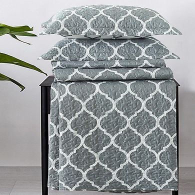 Reversible Meridian Oversized Quilt Set