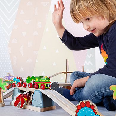 Bigjigs Rail, T-Rex Bursting Bridge