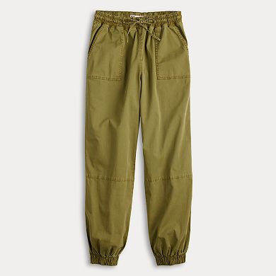 Juniors SO® High Rise Parachute Utility Jogger