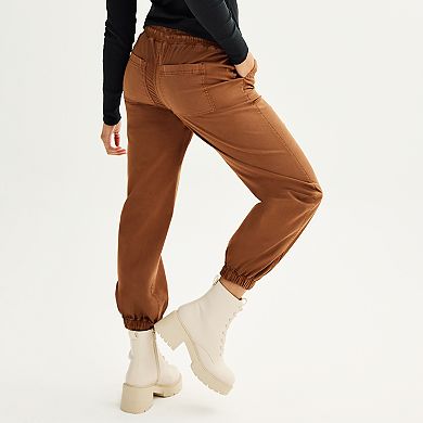 Juniors SO® High Rise Parachute Utility Jogger