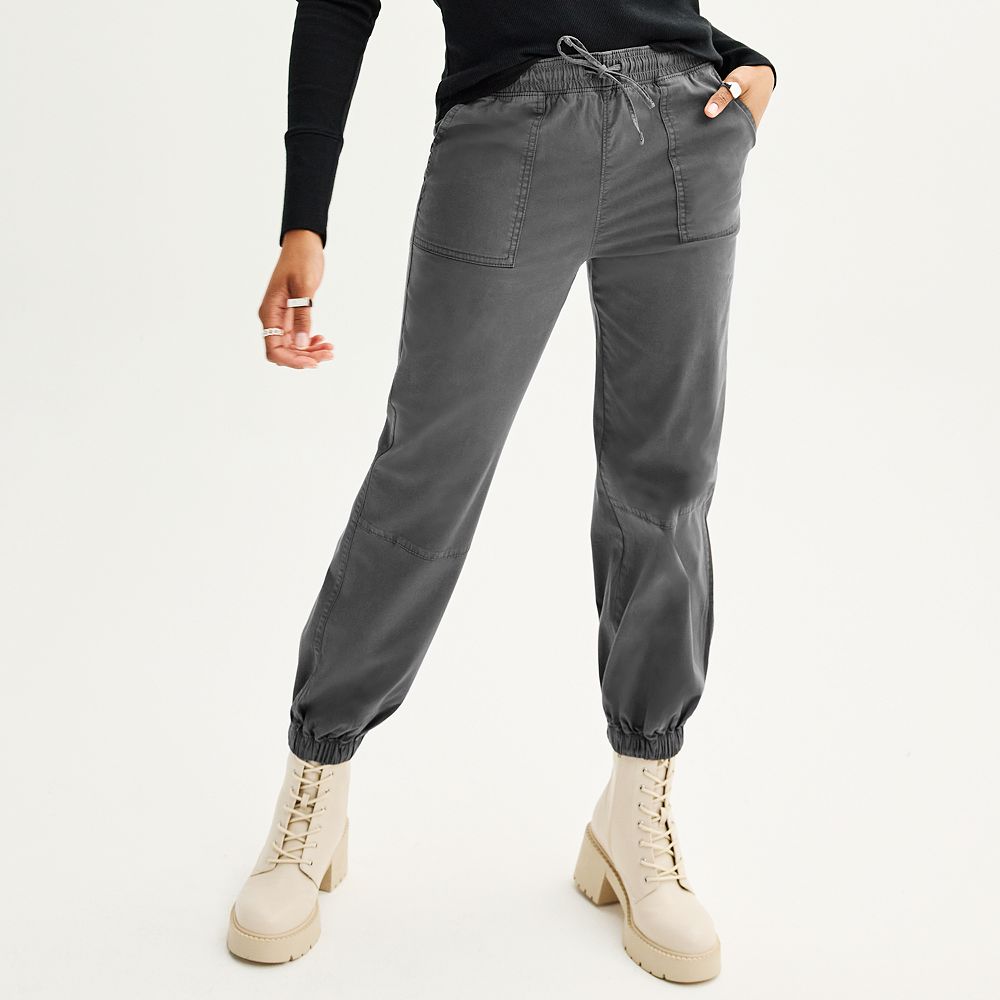 Juniors SO® High Rise Utility Jogger