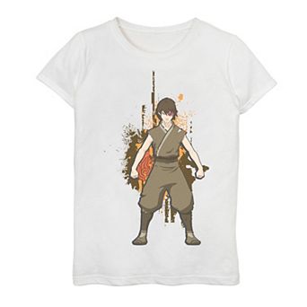 Girls 7-16 Avatar The Last Airbender Zuko Collage Portrait Graphic Tee