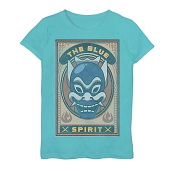 Girls 7-16 Avatar The Last Airbender Blue Spirit Graphic Tee