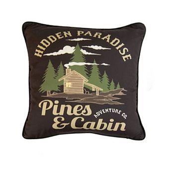 Donna Sharp Cedar Lodge Paradise Decorative Pillow