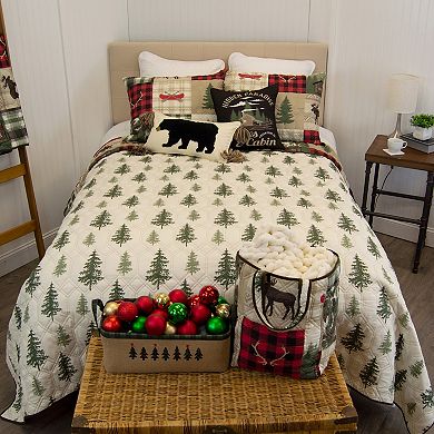 Donna Sharp Cedar Lodge Quilt Set with Shams