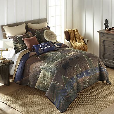 Donna Sharp Folk Art Forest Quilt Set with Shams