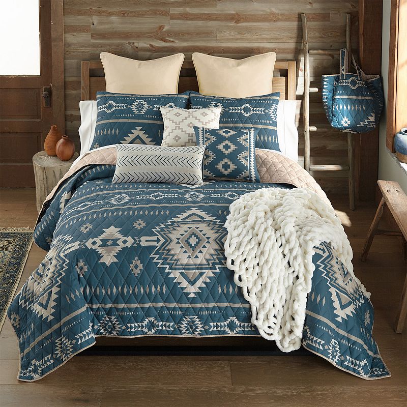 58249189 Donna Sharp Mesquite Quilt Set with Shams, Multico sku 58249189