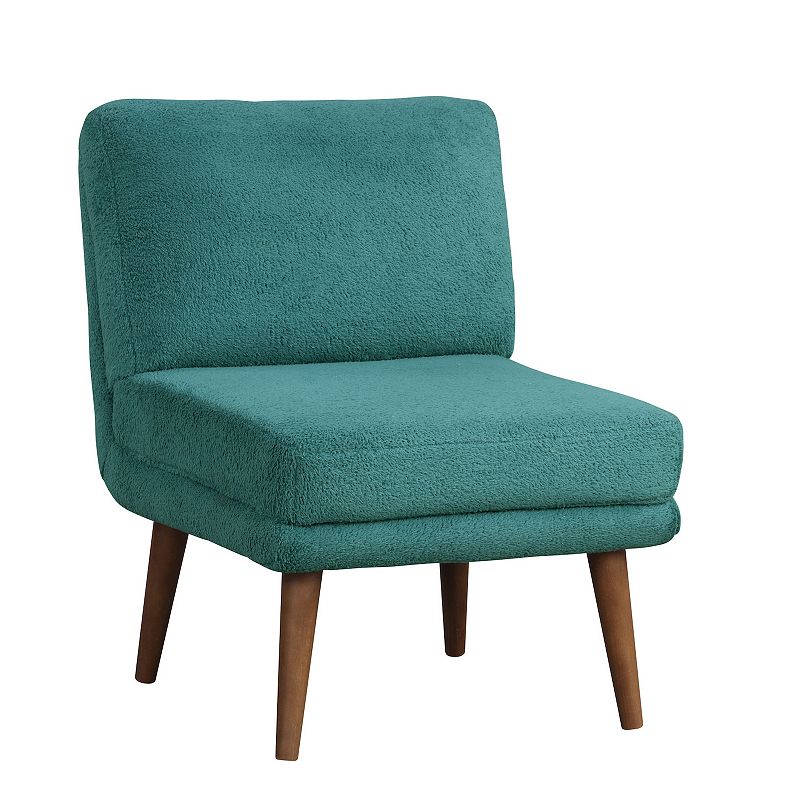 Lifestyle Solutions Danie Armless Accent Chair, Green