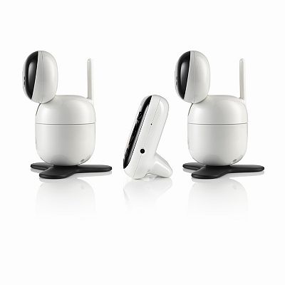 Motorola PIP1610 HD Motorized Video Baby Monitor Two Camera Set