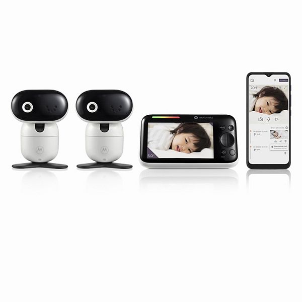 Motorola 5.0" Wi-Fi HD Motorized Video Baby Monitor- Two Camera - PIP1610-2 HD CONNECT