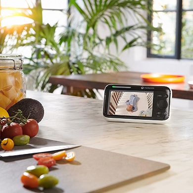 Motorola PIP1610 HD 5.0" Wi-Fi Motorized Video Baby Monitor - Two Camera Set