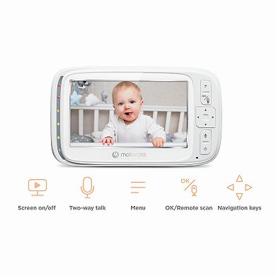 Motorola VM75 5.0" Video Baby Monitor