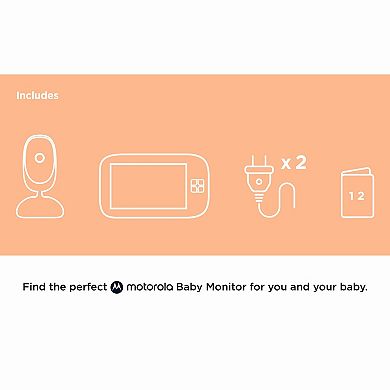 Motorola VM75 5.0" Video Baby Monitor