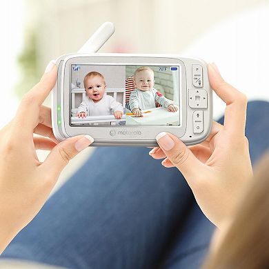 Motorola VM75 5.0" Video Baby Monitor - Two Camera Set