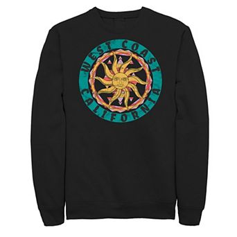 Big & Tall Trendy West Coast Sun Graphic Fleece