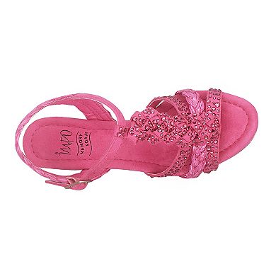 Impo Oliza Women's Memory Foam Embellished Platform Wedge Sandals