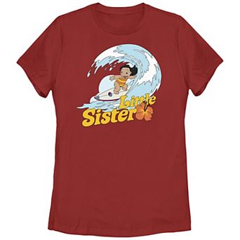 Disney's Lilo & Stitch Juniors' Little Sister Graphic Tee