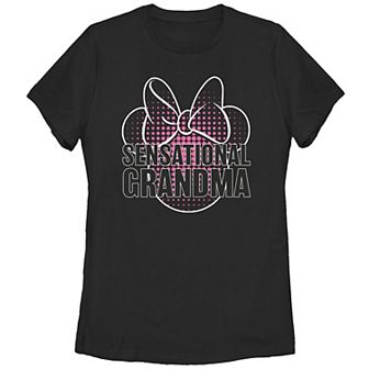 Disney's Mickey Mouse Juniors' Sensational Grandma Graphic Tee