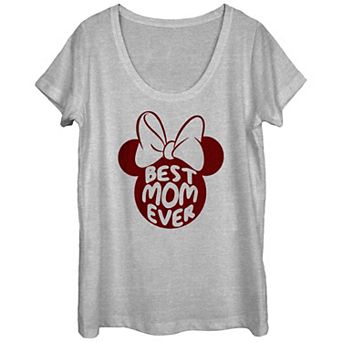 Disney's Minnie Mouse Juniors' Best Mom Ever Graphic Tee
