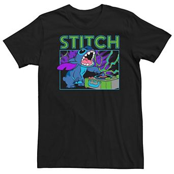 Big & Tall Disney's Lilo and Stich DJ Stich Tee