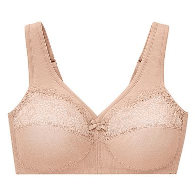 Plus Size Glamorise Full-Figure MagicLift Moisture Control Wirefree Bra 1064