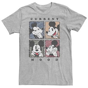 Big & Tall Disney's Mickey Mouse Current Mood Tee