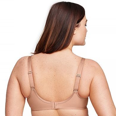 Plus Size Glamorise Full-Figure Lace Comfort WonderWire Underwire Bra 9855