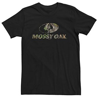 Big & Tall Mossy Oak Nature Filled Logo Tee