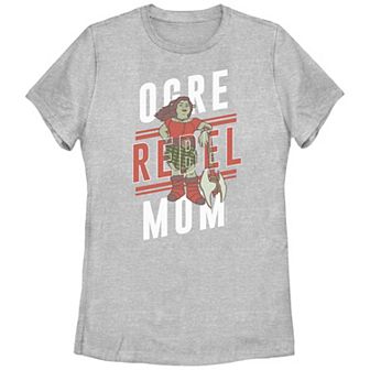 Disney/Pixar Shrek Juniors' Ogre Rebel Mom Graphic Tee