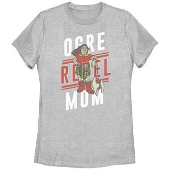 Disney/Pixar Shrek Juniors' Ogre Rebel Mom Graphic Tee