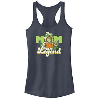 Disney/Pixar Shrek Juniors' Fiona This Mom Is A Legend Racerback Graphic Tank Top Top