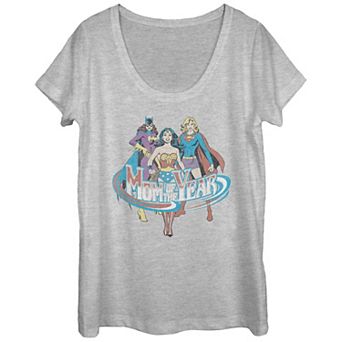 Juniors' DC Comics Group Shot Mother's Day Mom Of The Year Graphic Tee