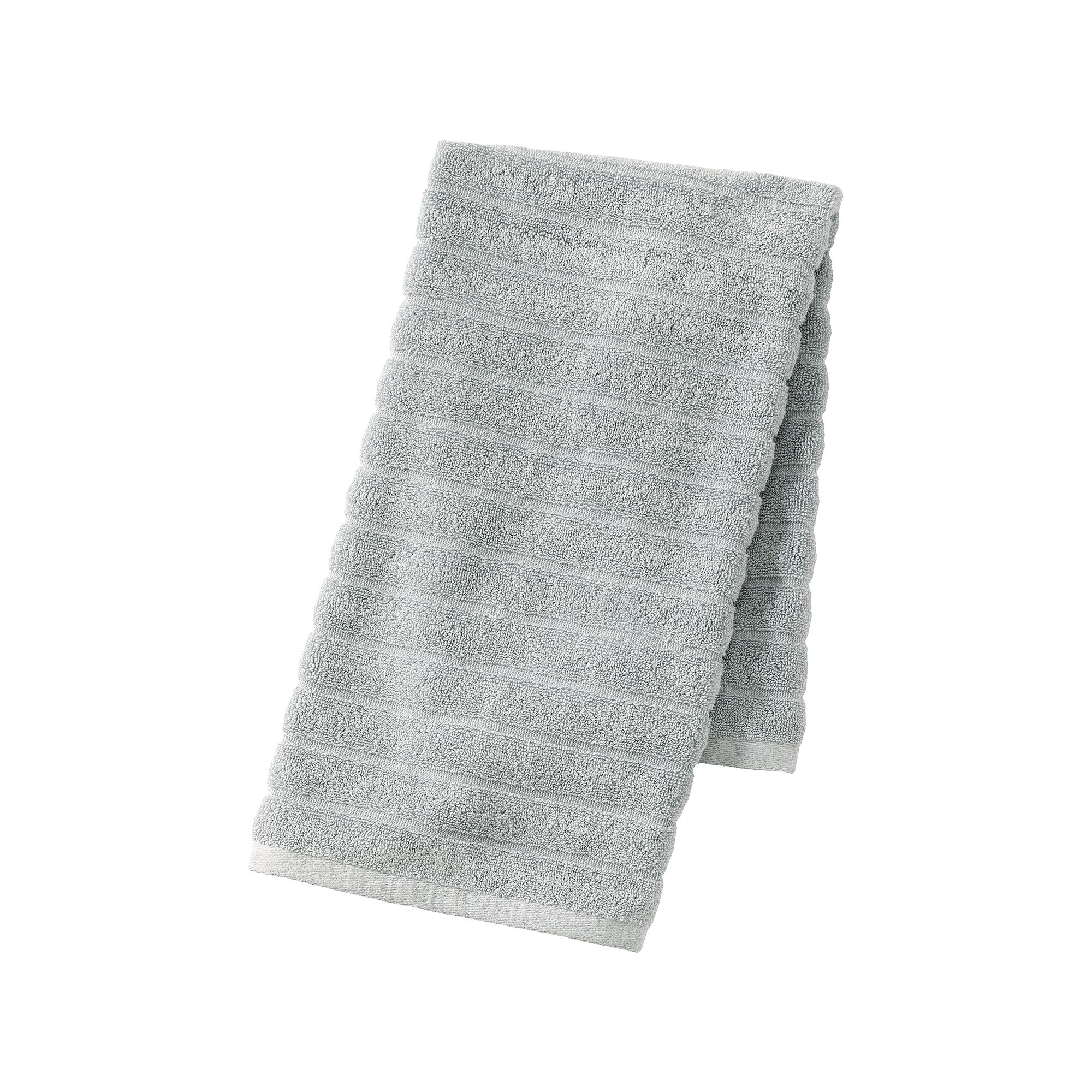 Lands End Organic Cotton Rib 2-Piece Bath Towel, Hand Towel or Washcloth, 