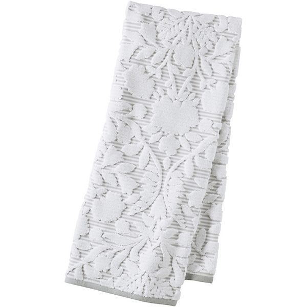 Lands' End Cotton Sculpted Bath Towel, Hand Towel or Washcloth