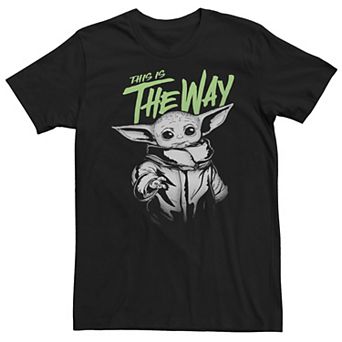 Big & Tall Star Wars The Mandalorian Grogu The Way Tee