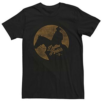 Big & Tall Yellowstone Dutton Ranch Badge Tee