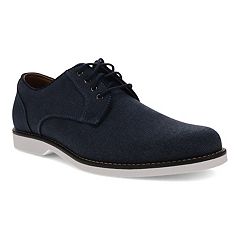 Kohl's navy store blue dress shoes