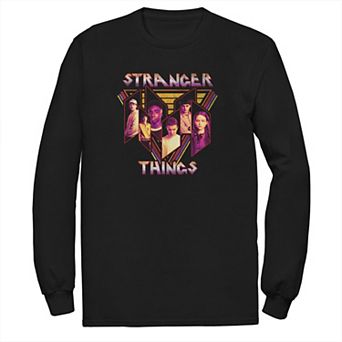 Big & Tall Stranger Things Dustin Mike Lucas Eleven Will Max Retro Tee