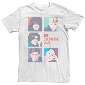 Big & Tall Breakfast Club Group Shot Squares Tee