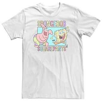 Big & Tall SpongeBob SquarePants Patrick Star Happy Box Tee