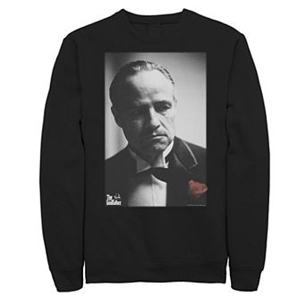 Big & Tall The Godfather Don Vito Corleone Poster Sweatshirt