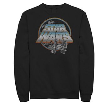 Big & Tall Star Wars Retro Tie Fighter Logo Sweatshirt